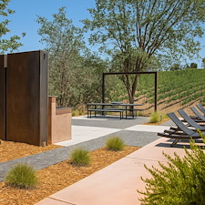 Corten Reflections - Test 8
