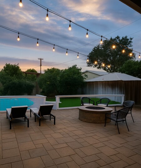Fire & Pool Side
