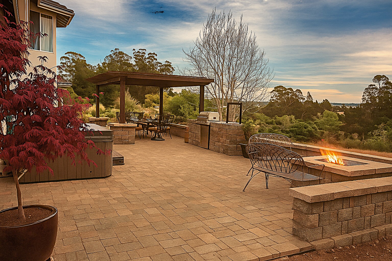 Hilltop Haven: Paver Installation & Outdoor Living in Arroyo Grande & Grover Beach