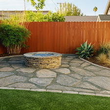 The Flagestone Haven: Fire, Turf, and Artistic Accents in Pismo Beach, CA 3